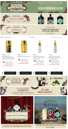 Brandshop Hendricks en El Corte Inglés