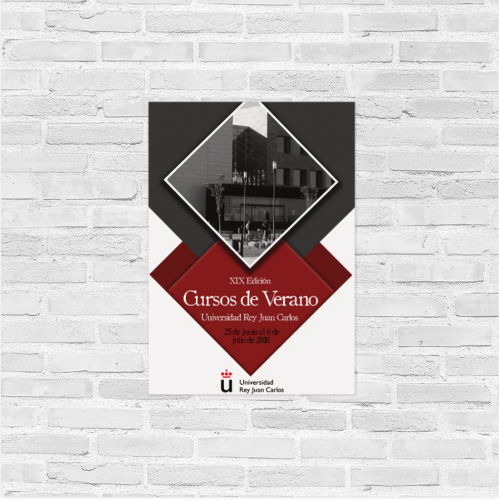Cartel Cursos de verano 2018 URJC