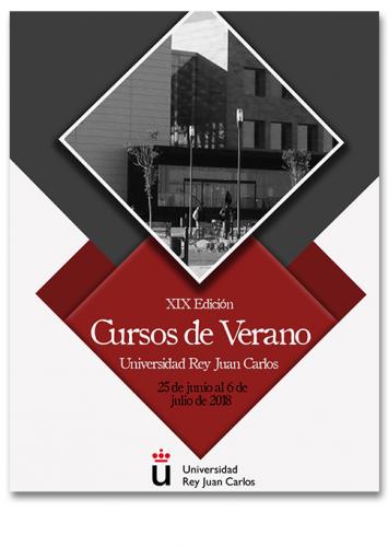 Cartel Cursos de verano 2018 URJC