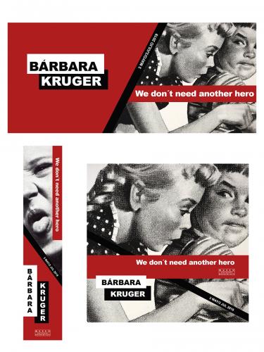 Exposición Hero, Bárbara Kruger