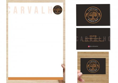 Identidad de Marca Barbería Carvalho